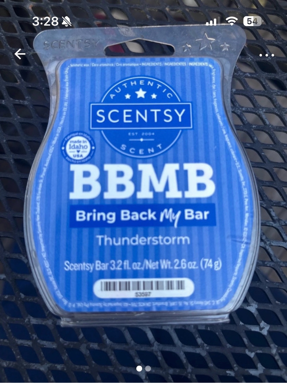 Scentsy Wax Melt Bar
